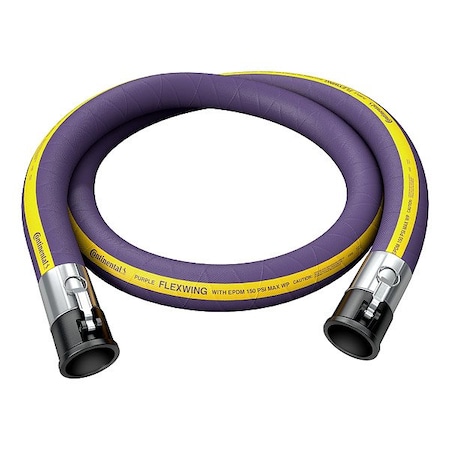 Continental Chemical Transfer Hose Assembly PFW300-25CC-PP
