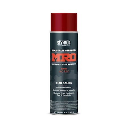 Seymour Of Sycamore MRO Industrial Spray Paint, IHC Red 620-1441