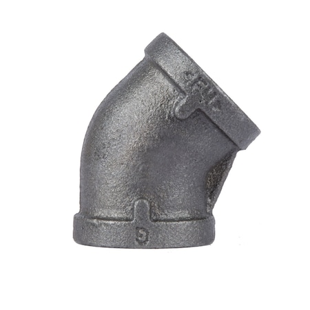 B & K Elbow 45D 3X3 Blk 350E45-3