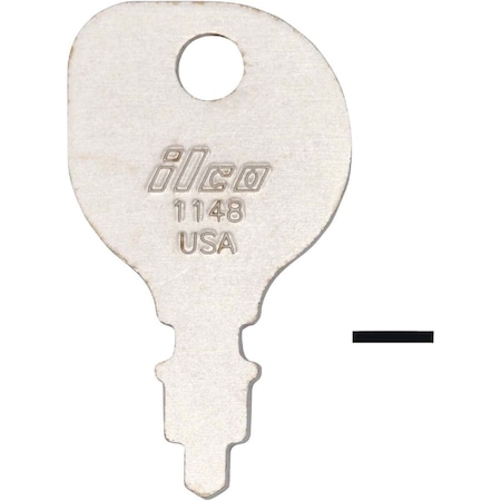 Kaba Ilco 1148 Lawn Mower Key Blank, 10PK AD43003536