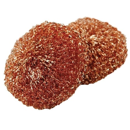 Libman Libman Scrubber, Copper Abrasive, 6.38 in L, 3-1/4 in W 73