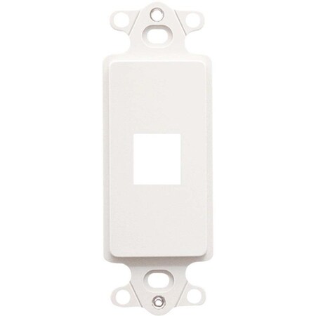 Icc INSERT, DECOREX, 1-PORT, WH IC107DI1WH
