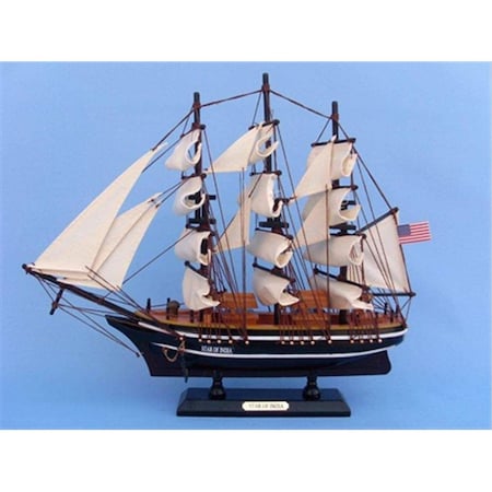 Handcrafted Model Ships in. Decorative Tall Model Ship Star of India 15