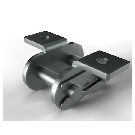 Hkk Chain K-1 Attachment Spring Clip Connecting Link, 50 chain, 5/8 in Pitch, 0.2 Dia Pin RC050SCLK1
