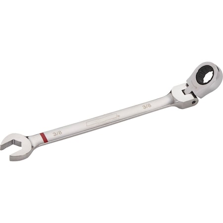 Channellock Standard 3/8'' 12-Point Ratcheting Flex-Head Wrench 317411