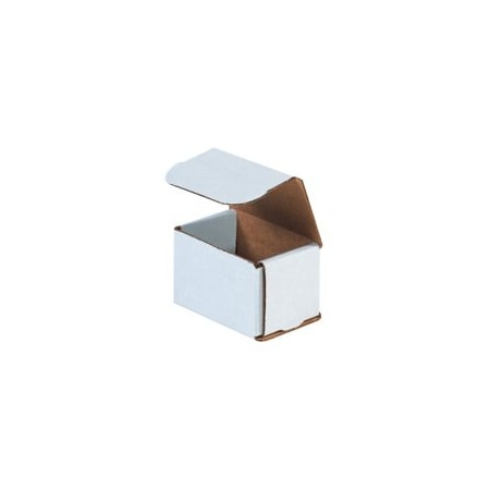 Bubblefast 50-3 x 2 x 2'' White Corrugated Mailers, 50PK BFM322