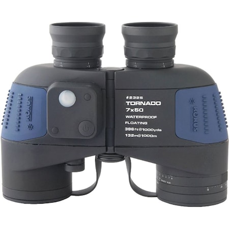 Konus 2325 Tornado Binocular 7X50 - 7x 50 mm Objective Diameter - BaK4 - Water Proof, Fog Proof 2325