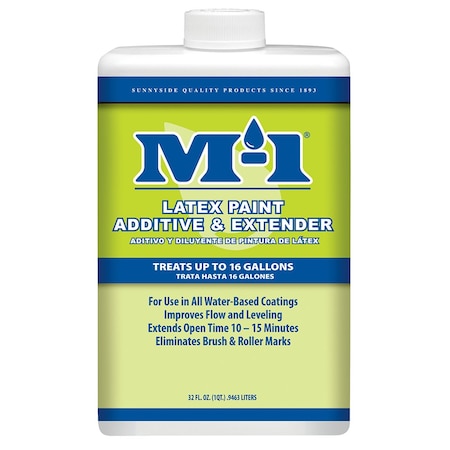 Sunnyside 1 Quart 70332M M-1 Latex Paint Additive & Extender 76904M