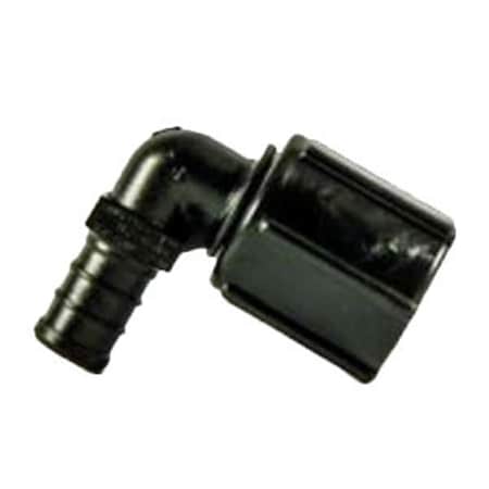Bookazine 0.5 in. PEX x 0.5 in. FPT Swivel Nut Polysulfone Fresh Water 90 Deg Elbow TI355231