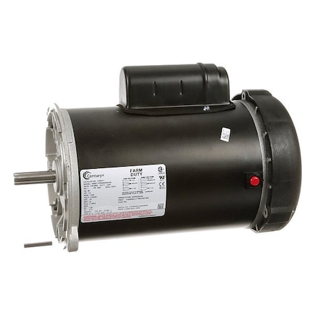 Century Farm Duty Motor, Capacitor-Start, 1 HP, 115/230V AC, 1,725 Nameplate RPM, 56N Frame C333V1