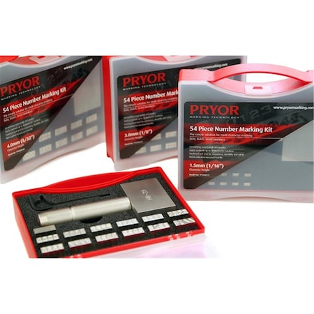 Pryor 1.5 mm Number Marking Kit TINMK015