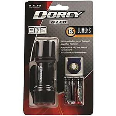 Dorcy 41-4242 6 LED 3Aa Flashlight 8628521