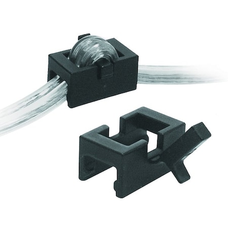 Heyco In-Line Strain Relief ISR 14-27 Black, 500PK 1854