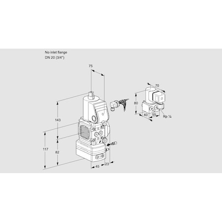 Honeywell Kromschroder VAG1-/20R/NWAE KS88025287