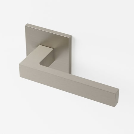 Mcbowery Allen Satin Nickel Double Dummy Modern Door Lever MB-1101DMSN