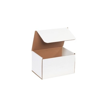 Bubblefast 50-10 x 7 x 6'' White Corrugated Mailers, 50PK BFM1076