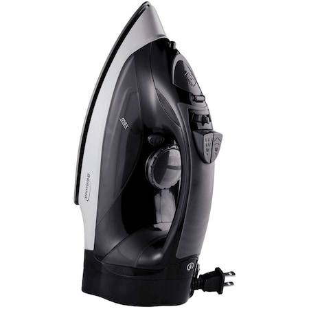 Brentwood Industries Steam Iron With Retractable Cord - Black MPI-59BK