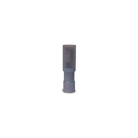 Gb Bullet Splice Disconnect Terminal, 600 V, 16 to 14 AWG Wire, 5/32 in Stud, Blue, 20PK 20-163M