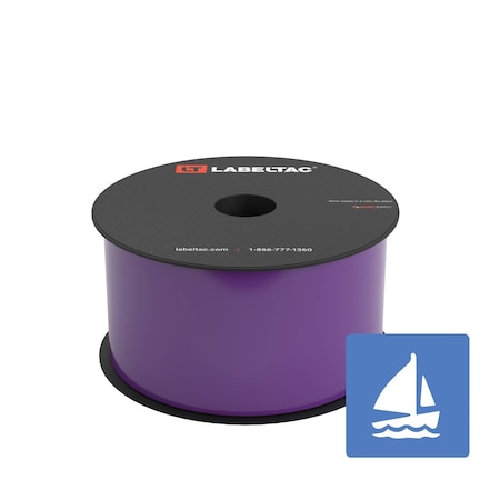 Labeltac Marine Supply 2.5in x 150ft LT4/Pro X, Purple LT2509MN
