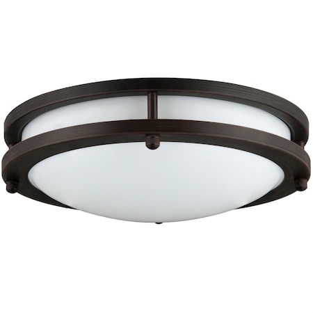 Sunlite 12" LED 36W 1630 Lmn CCT 27K-50K Dimmable 120V Double Band Flush Mount Ceiling Light Fixture 49052-SU