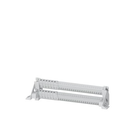 Siemens ALPHA 160/400 DIN N/PE bar as plug-in terminal with 6x screw each from 2.5 8GK9910-0KK11