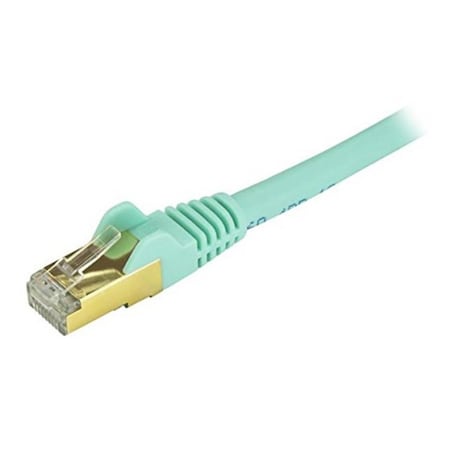 Ezgeneration 35 ft. Ethernet Patch Cable - Aqua EZ736929