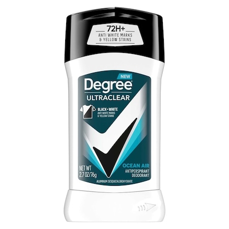 Degree Men UltraClear Ocean Air Clean and Airy Antiperspirant Deodorant Stick, 2.7 Ounce, 12PK 68618181