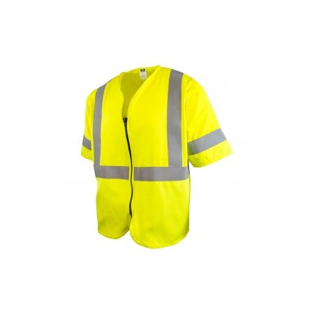 Radians Westex DH FR material, Arc Rated Zipper Closure Closure, Hi-Vis Green, Size XL SV99W-M3ZGSFR-XL