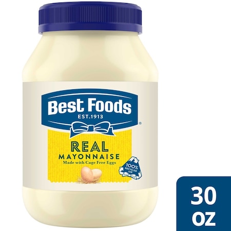 Best Foods Real Mayonnaise, 30 Ounce, 15PK 4800121350
