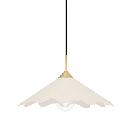 Mitzi Dabito X Sodsai 1 Light Pendant 8 In. Aged Brass H686701-AGB