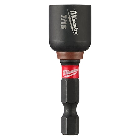 Milwaukee Tool SHOCKWAVE Impact Duty 7/16 in x 1-7/8 in Magnetic Nut Driver, PK10 49-66-4706