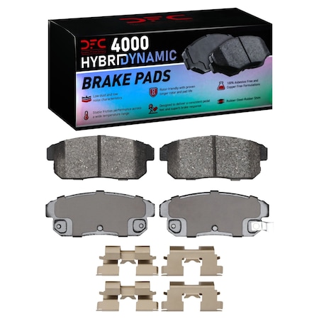 Dfc 4000 HybriDynamic, Disc Brake Pad Set, 4000-0900-01