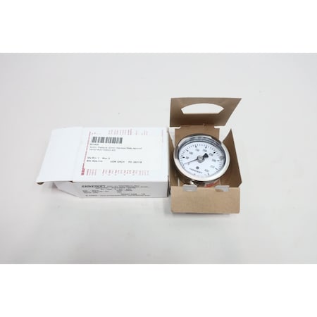 Ashcroft PRESSURE GAUGE 63MM 0.25IN 0-400PSI 63-1008-S-02L-400#