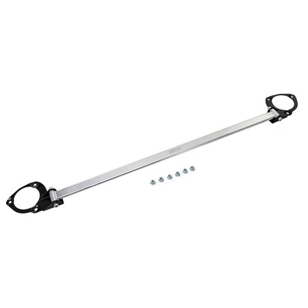 Hps Performance Aluminum Front Strut Tower Brace Bar, Polished,  42-102P