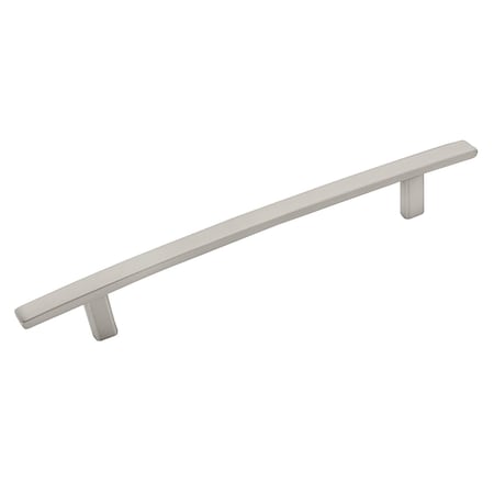 Amerock Cyprus 6-5/16 inch (160mm) Center-to-Center Satin Nickel Cabinet Pull, 10PK 10VMP26204G10