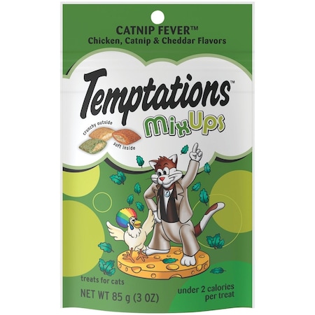 Temptations Mix Ups Catnip Fever 3 Oz. Cat Treats 798452