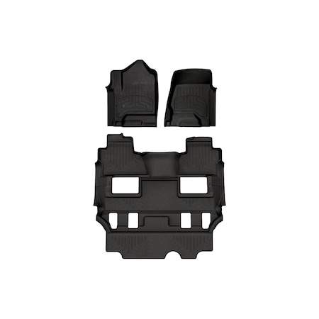 Weathertech Black, Front and Rear FloorLiner HP 44607-1-7IM