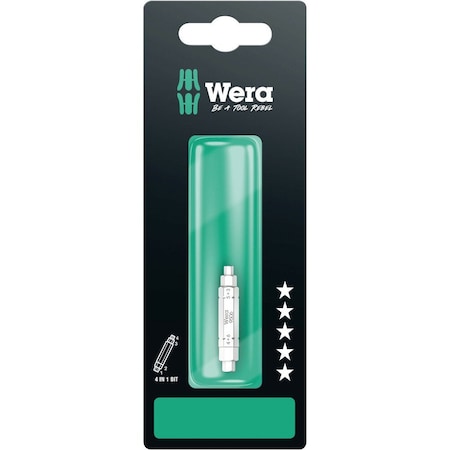 Wera 9506 SB 4-in-1 Bit 1, 3; 4; 5; 6 x 37 mm 5073201001