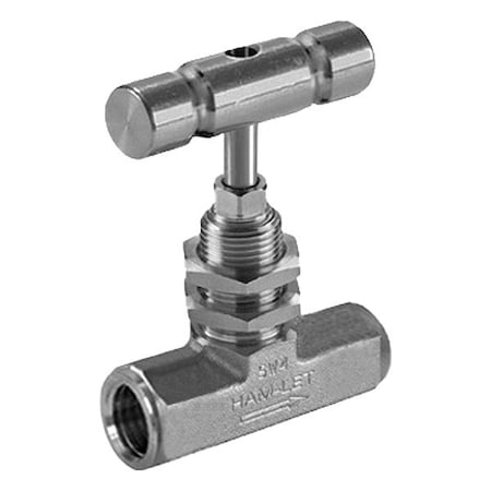 Ham-Let SS Integral-Bonnet Needle Valve, 3" L H-310U-SS-N-R-1/2-M