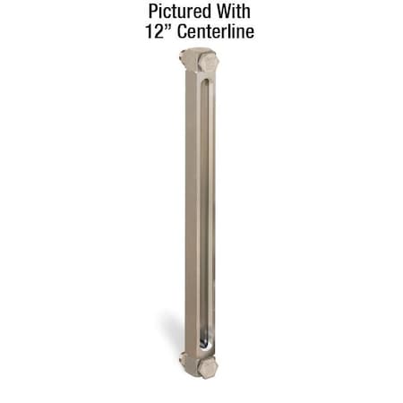 Oil-Rite Standard Aluminum Liquid Gauge with 13in. to 24in. Centerline - 14in., 1/2in.-20 with Nuts B3540-11400BB1W