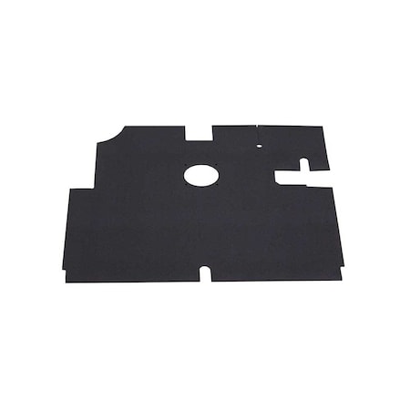 K&M Mfg Floor Mat for Steiger III Series Tractors 3/8-In. Thick Black Rubber 4324