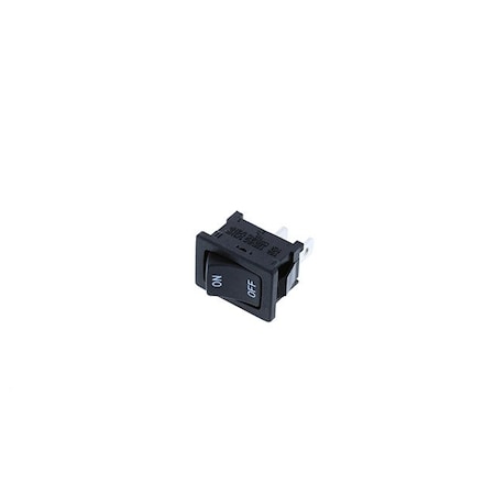 Switch Components Mini Rocker, 2P SPST OFF-ON, w/ print RF1-1A-DC-2-B-2