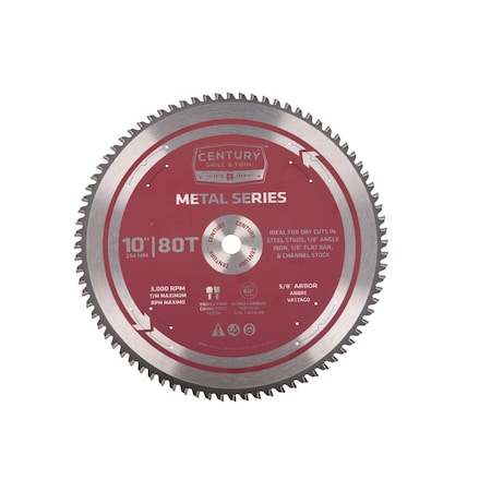 Century Drill & Tool Carbide Tooth Metal Cutting Blades 10210