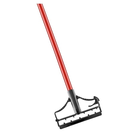 Libman Resin Mop Frame and Handle, 1 in Dia, 64 in L, Steel, Red 982