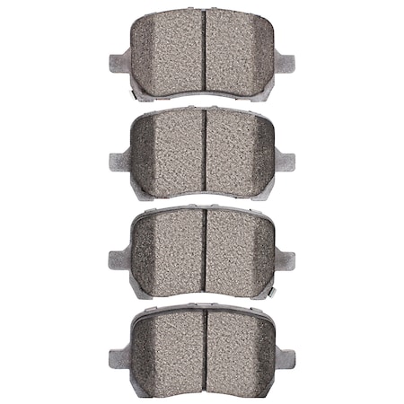 Dynamic Friction Co DFC 5000 Advanced Brake Pads - Ceramic 1552-1028-00