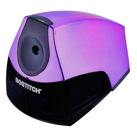 Bostitch Personal Electric Pencil Sharpener, Powerful Stall-Free Motor, High Capacity Shavings Tray EPS4-PURPLE-M