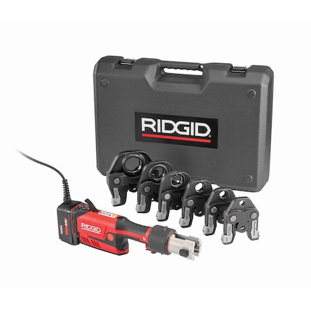 Ridgid RP 351 Standard Cordless Press Tool Kit, For 1/2 in to 4 in 18 V 67193