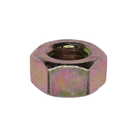 Auveco Grade 8 Hex Nut 5/16in-24 Zinc Yellow, 100PK 15650