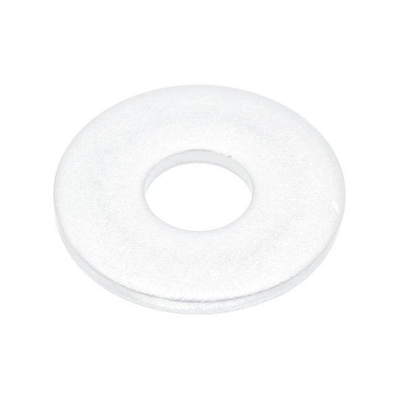 Zoro Select Flat Washer, For Screw Size #6 , PTFE Not Applicable Finish, 25 PK WASB#6RPTFE