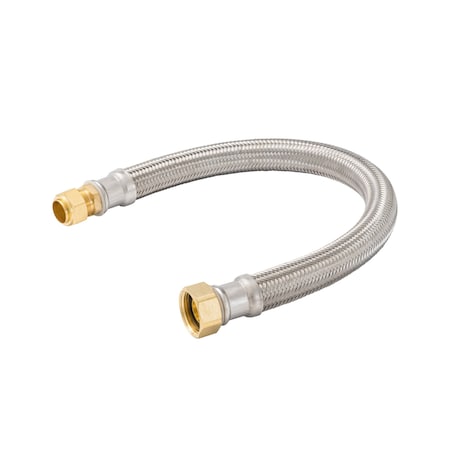 Proline Series Water Heater Connect, 18 Ss 3/4 Fip x 5/8 C PK8 496-240